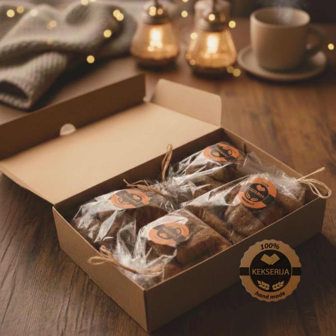 RUSTIKANA paket slanih krekera u kesama 4x250gr. kekserija